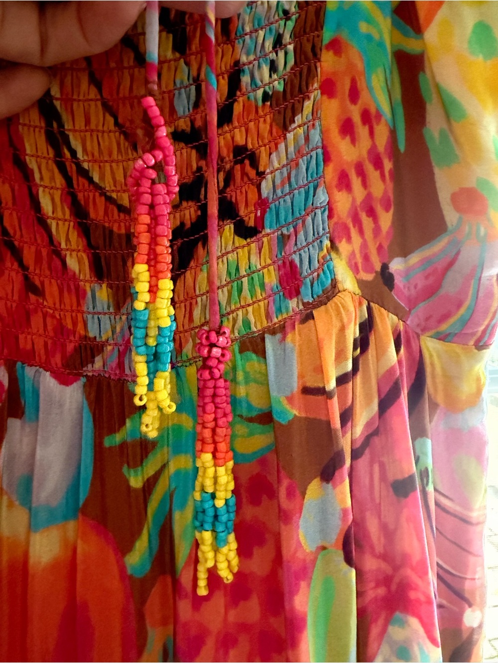 FARM Rio Ruffled Dress Size XS - Picture 8 of 9
